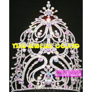 diamond queen style queen crystal tiara crown